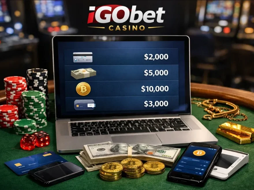 Guia técnico de transações no Igobet casino: métodos de saque e política de limites - 1