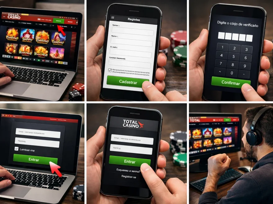 Total casino registro e login: guia passo a passo - 1